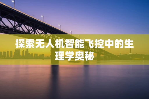 探索无人机智能飞控中的生理学奥秘