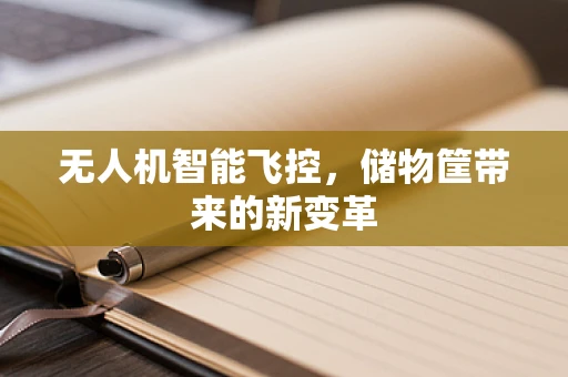 无人机智能飞控，储物筐带来的新变革