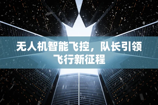 无人机智能飞控，队长引领飞行新征程