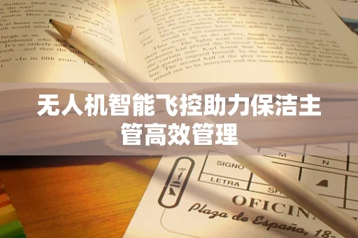 无人机智能飞控助力保洁主管高效管理
