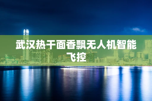 武汉热干面香飘无人机智能飞控