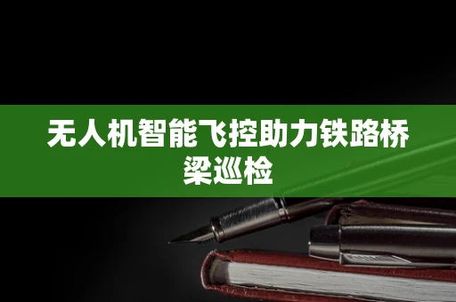 无人机智能飞控助力铁路桥梁巡检