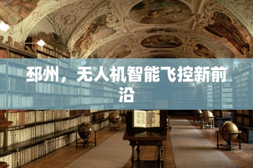 邳州，无人机智能飞控新前沿