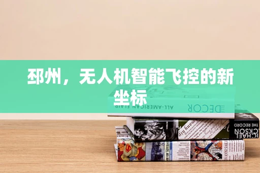 邳州，无人机智能飞控的新坐标