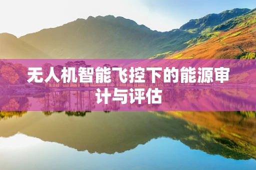 无人机智能飞控下的能源审计与评估