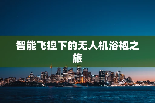 智能飞控下的无人机浴袍之旅