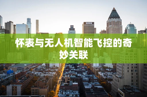 怀表与无人机智能飞控的奇妙关联