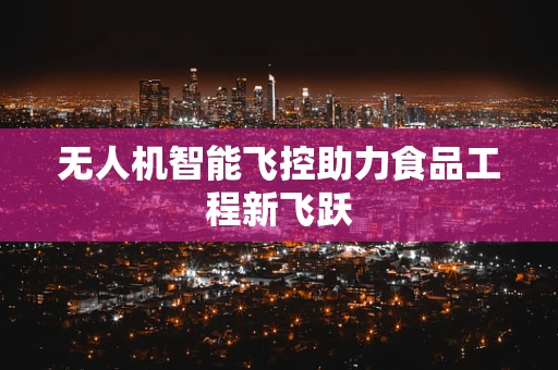 无人机智能飞控助力食品工程新飞跃