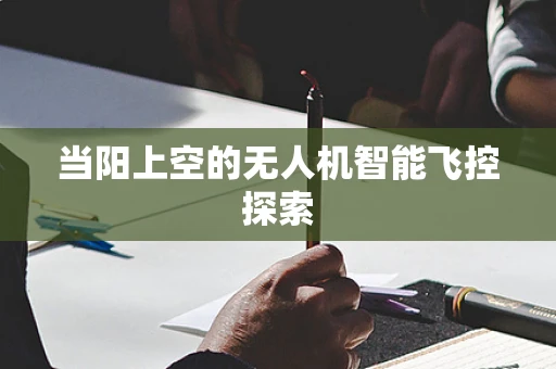 当阳上空的无人机智能飞控探索