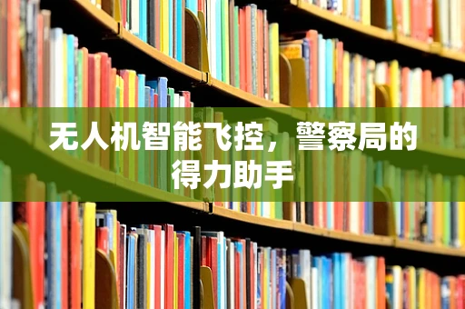 无人机智能飞控，警察局的得力助手