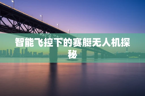 智能飞控下的赛艇无人机探秘