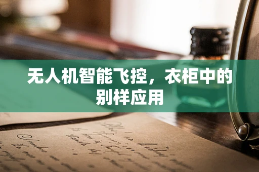无人机智能飞控，衣柜中的别样应用