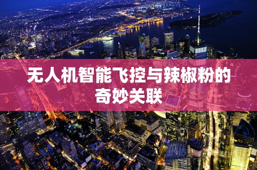 无人机智能飞控与辣椒粉的奇妙关联