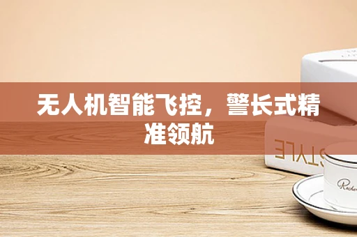 无人机智能飞控，警长式精准领航