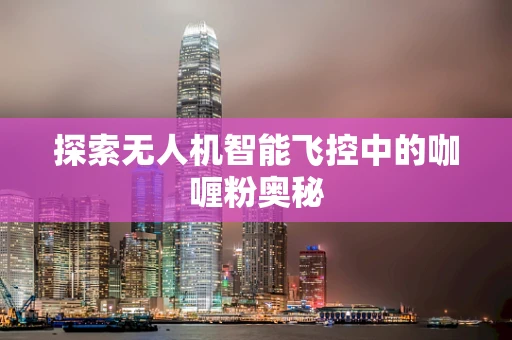 探索无人机智能飞控中的咖喱粉奥秘