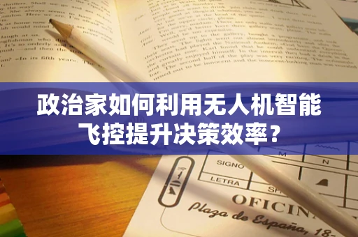 政治家如何利用无人机智能飞控提升决策效率？