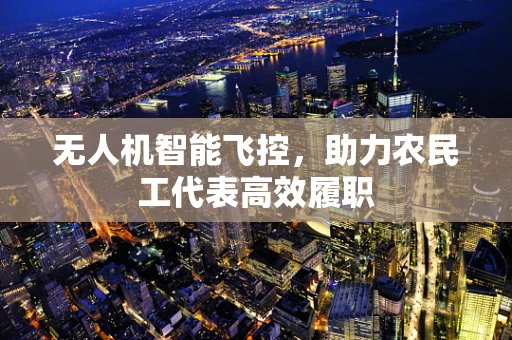 无人机智能飞控，助力农民工代表高效履职