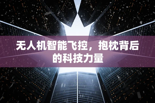 无人机智能飞控，抱枕背后的科技力量