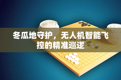 冬瓜地守护，无人机智能飞控的精准巡逻