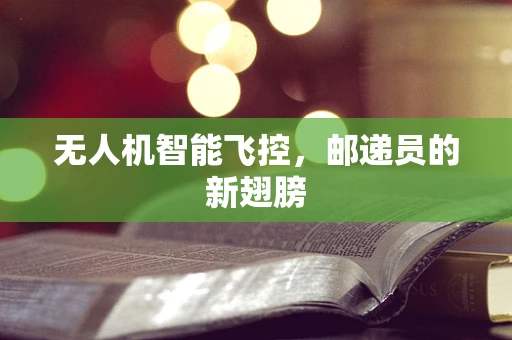无人机智能飞控，邮递员的新翅膀