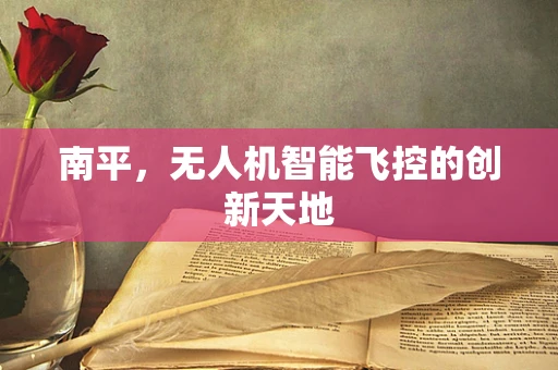 南平，无人机智能飞控的创新天地