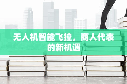 无人机智能飞控，商人代表的新机遇
