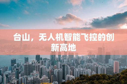 台山，无人机智能飞控的创新高地
