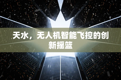 天水，无人机智能飞控的创新摇篮