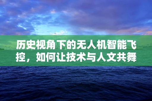 历史视角下的无人机智能飞控，如何让技术与人文共舞？