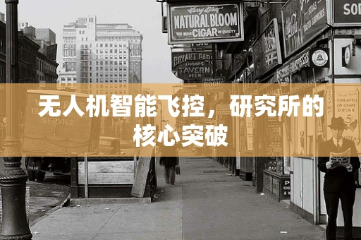 无人机智能飞控，研究所的核心突破