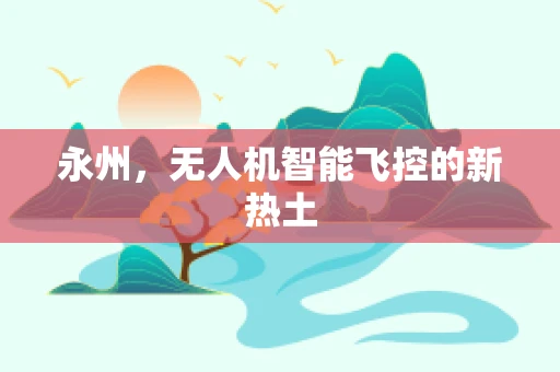 永州，无人机智能飞控的新热土