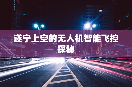 遂宁上空的无人机智能飞控探秘