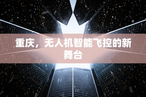 重庆，无人机智能飞控的新舞台