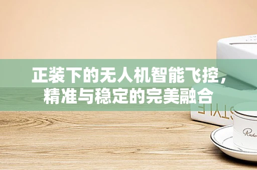 正装下的无人机智能飞控，精准与稳定的完美融合