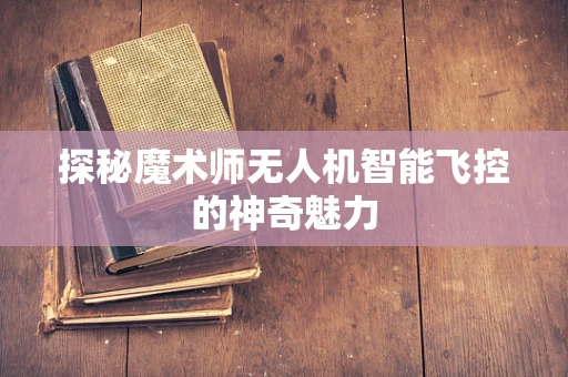 探秘魔术师无人机智能飞控的神奇魅力