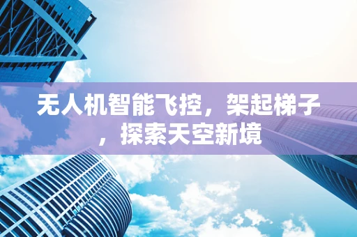 无人机智能飞控，架起梯子，探索天空新境
