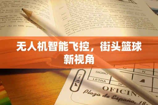 无人机智能飞控，街头篮球新视角