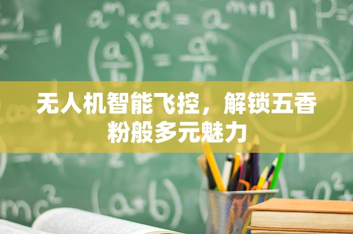无人机智能飞控，解锁五香粉般多元魅力