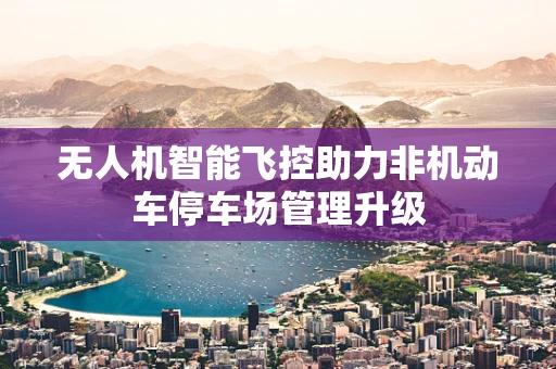 无人机智能飞控助力非机动车停车场管理升级