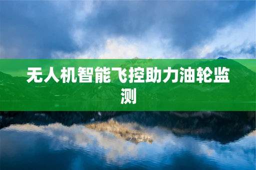 无人机智能飞控助力油轮监测