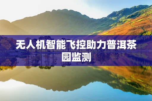 无人机智能飞控助力普洱茶园监测