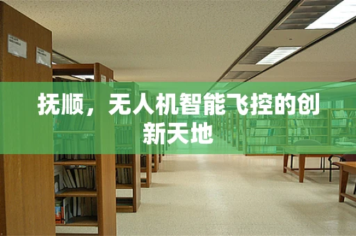 抚顺，无人机智能飞控的创新天地