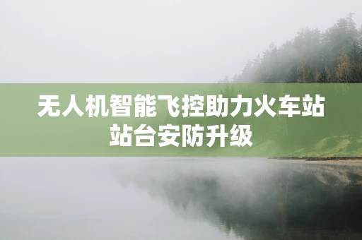 无人机智能飞控助力火车站站台安防升级