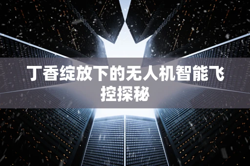 丁香绽放下的无人机智能飞控探秘