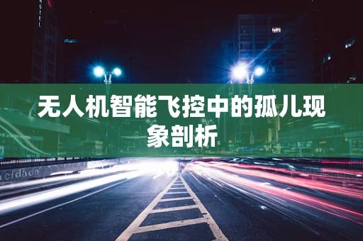 无人机智能飞控中的孤儿现象剖析