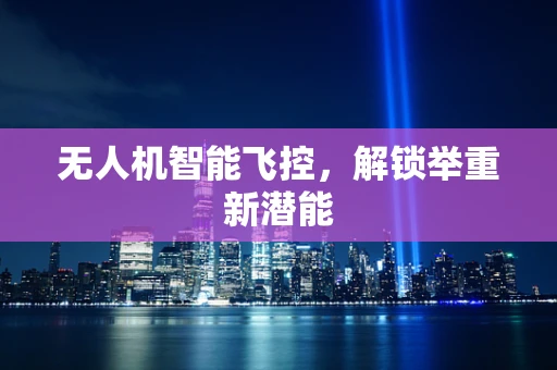 无人机智能飞控，解锁举重新潜能