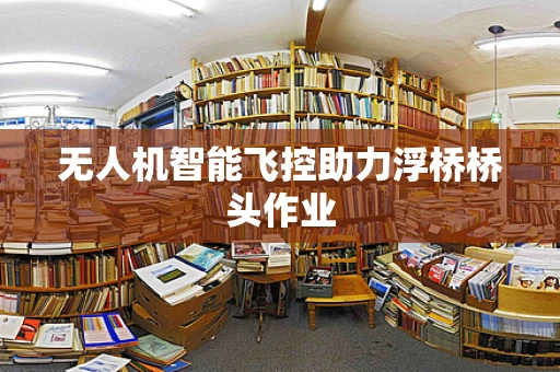 无人机智能飞控助力浮桥桥头作业