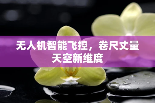 无人机智能飞控，卷尺丈量天空新维度