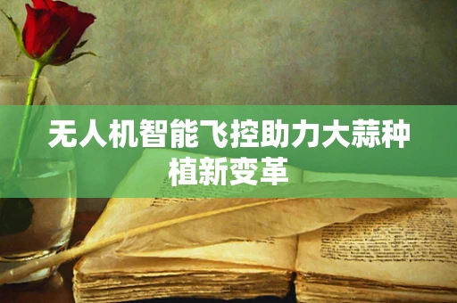 无人机智能飞控助力大蒜种植新变革