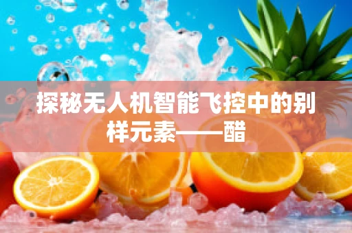 探秘无人机智能飞控中的别样元素——醋